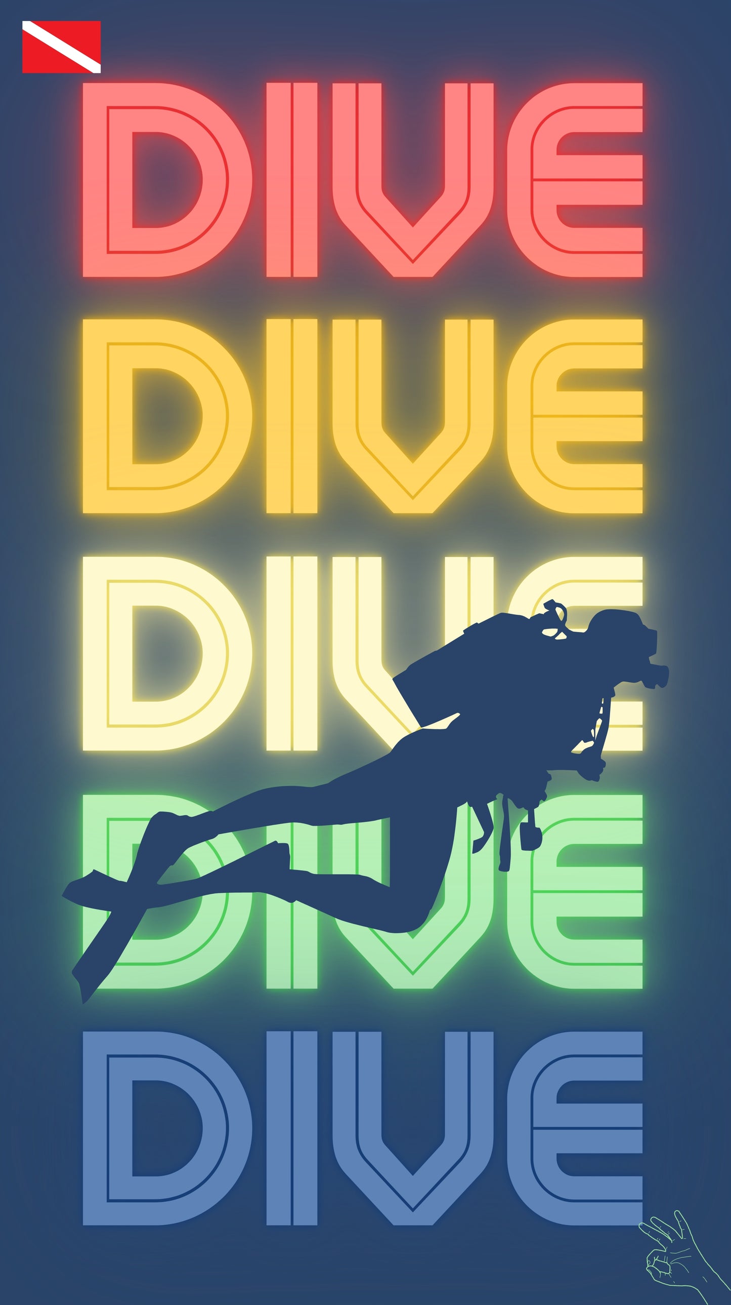 Toalla Buceo disco dive